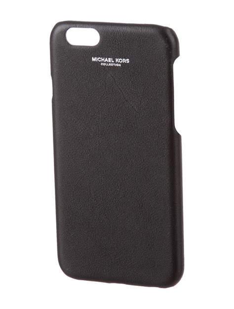 michael kors black leather iphone 6 case|Michael Kors iPhone 14 case.